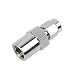 Produktbild SMA Stecker auf FMA Buchse auf Winkel Recht in der Serie Anschluss RF Adapter
