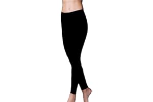 JADEA - Leggings Donna Lungo in Morbido Cotone Elasticizzato 4265- Colori Bianco Nero Grigio Blu