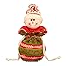 Produktbild iStary Geschenktüten Weihnachten Santa Claus Schneemann Elk Kleine Tasche Weihnachten Kordelzug Weihnachten Candy Bag Weihnachtsbeutel Dekor Hochzeits Haus Partei Süßigkeit
