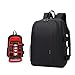 Produktbild Fotorucksack wasserdicht Kamerarucksack Rucksack Kamera für Canon Nikon Sony DSLR Spiegelreflexkameras und Zubehör, Schwarz