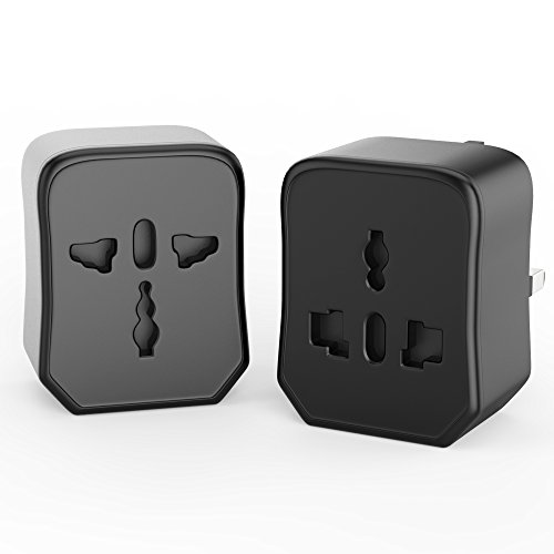 shenzoo® Reiseadapter universal für China, USA, Japan, Kanada, Australien, UK in weiss - 5