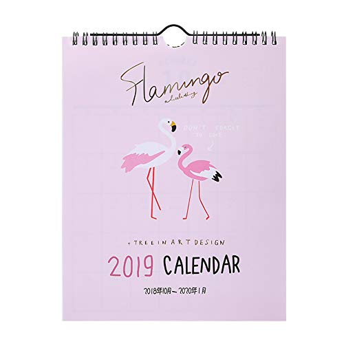 Preisvergleich Produktbild Meifyomng Familienplaner Kalender 2019, Hochwertiger Familienplaner mit Ferienterminen. Ab sofort nutzbar mit Laufzeit bis Dezember 2019(Rosa 1)