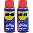 WD-40 Multi-Use Toolbox Size Spray Can 100ml Twin Pack: The Ultimate Lubricant, Rust Protector and Penetrant