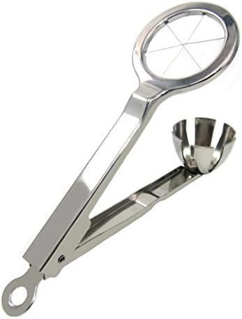 Best Utensils Stainless Steel Egg Slicer Wedger Cutter, Divides Hard Boiled Eggs Into 6 Equal Segments in One Action