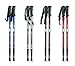 Produktbild CISL 2 x Nordic Walking Aluminium Teleskop Gehstock Stock Antishock 62-135cm blau OVP*
