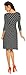 Zeta Ville Women's Maternity Wrap V-neck Polka Dot Dress Summer Spot Dress 017c (Black with Dots, UK 6/8)