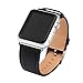Produktbild Apple Watch Armband,42mm Apple Watch Band Leder Armband ,Ersatzband für Apple Watch Series(Schwarz)