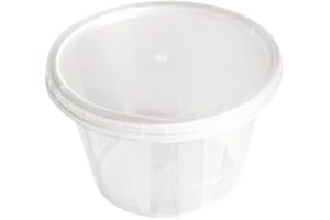 Opus Vita Deli Cups - Spiderlings/Slings - Jumping Spiders - Baby Enclosures made Spider Habitat 1 Pot (Base and Lid) Sample