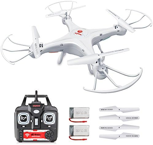 Drone Without Camera DoDoeleph Syma X5A-1 Explorers 2.4Ghz 4CH 6-Axis Gyro RC Quadcopter Toys Helicopter with Extra Battery