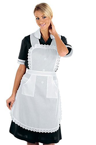 Isacco - Tablier domestique blanc avec d...
