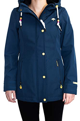 Preisvergleich Produktbild Schmuddelwedda, Damen Anorak, Softshell, Wind- und Wasserabweisend, Dunkelblau, XL, 66838020