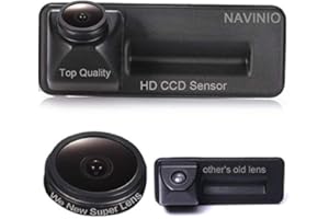 NAVINIO 1280 * 720 Pixels 1000TV Lines Caméra de recul Voiture Vision Nocturne Caméra de recul Système de recul étanche Replacement for Audi A1 VW Golf 5 Skoda Octavia Superb Rapid Combi Yeti Fabia