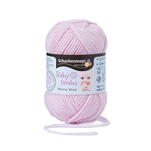 Schachenmayr 9807396-01035 Merino Wool Rosa Handstrickgarn, Wolle, 10 x 4.5 x 4.5 cm