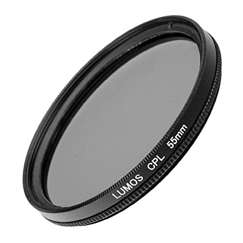 Lumos Passion Connect Set d accessoires compatible avec Nikon D5300 d5500 D3300 d3400   AF P DX Nikkor 18   55 mm f 3 5   5 6 VR d  clencheur de ml-L3   Parasoleil N106   55 mm filtre UV   Filtre Polarisant CPL 55mm