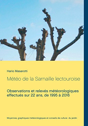 Météo de la Sarnaille lectouroise: Observations météorologiques effectuées de 1995 à 2016 francais