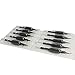 10 sizes Disposable Tattoo Grip Tip Tubes 3/4" Black With Matching Needle RL/ RS/ M1