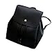 Produktbild Resplend Frauen Freizeit Schüler Schultasche PU Leder Rucksack Umhängetasche Schulter Weiche Taschen Lässig Reisetaschen Modisch Outdoor Backpack (Schwarz)