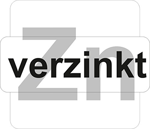 Pfostenschrauben 8,0 x 50 verzinkt, 48 g im Eimer - 6