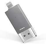 [Apple MFI Certified] OMARS® Irisation USB Flash Drive 64GB with Lightning Connector Memory Expansion for Apple iPhone iPod iPad Computer Mac Laptop PC