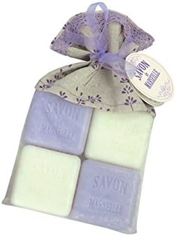 Rustic Handmade Lavender Soaps 4 Soaps In A Organza Bag