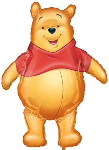 Anagram 0833301 - Party und Dekoration - Folienballon Air Walker - Disney Winnie Pooh, circa 69 x 94 cm