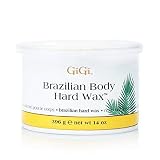 Género - Hombre GiGi Brazilian Body Hard Wax, Cera corporal brasileña, 396 g