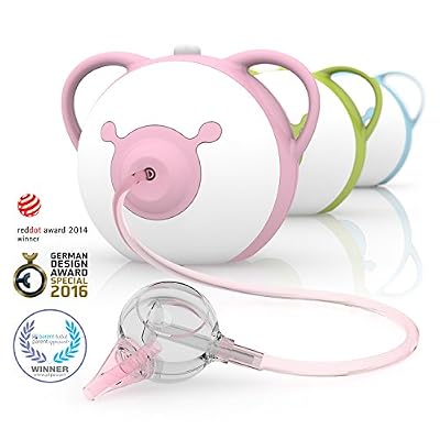 nosiboo mouche bébé électrique, rose