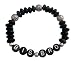 PERSONALISED BIG BROTHER Gift BRACELET Big Bro Boys Jewellery black beads Gifts At Dawn