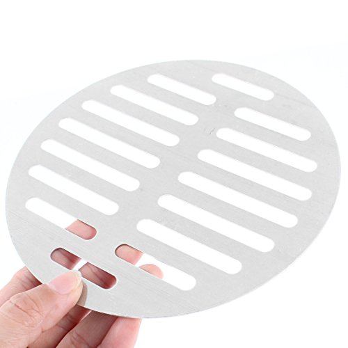 6″ 15cm Edelstahl Küche Bad rund Boden Abfluss Abdeckung Bodenablauf Siebdeckel - 2