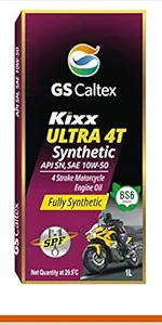 GS CALTEX KIXX ULTRA 4T SYNTHETIC SAE 10W-50, API SN 1LTR