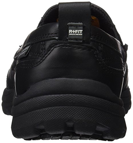 Skechers Hobbes 77005EC, Zapatos de Seguridad para Hombre, Negro (Bol), 43 EU