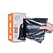 Produktbild Strong DrawString Trash Taschen für großen Papierkorb, 113,5 Liter/30 Gallonen schwarz, 28 Count