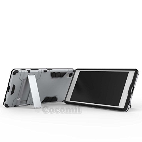 Cocomii Iron Man Armor Sony Xperia Z5 Premium Funda NUEVO  Robusto  Superior T  ctico Sujeci  n Soporte Antichoque R  gido Caja  Militar Defensor  Cuerpo Completo Doble Capa S  lido Case Carcasa   NEW  Heavy Duty  Premium Tactical Grip Kickstand Shockproof Hard Bumper Shell  Military Defender  Full Body Dual Layer Rugged Cover for Sony Xperia Z5 Premium  I Red 