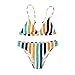 Produktbild Damen Bikini Set,TWBB Sommer Sexy Push Up Bustier Bikiniobertile Mit High Waist Bikinihose Bademode Bikinis Bauchweg Bademode Frauen Triangel Tankinis 2019 Mode