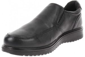 Valleverde - Slip-on in Pelle Nera con Memory Foam