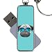 Produktbild mit Pug Dog Hergestellt aus Metall auf USB Disk Capacity 8Gb Child Gute Qualitt