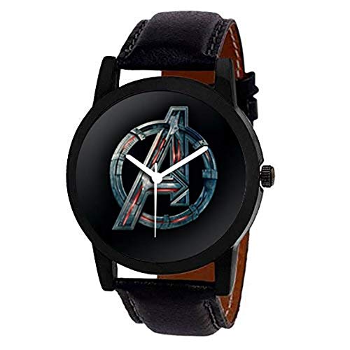 CERO Avengers Print Dial Analog Men