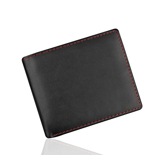 Preisvergleich Produktbild Herren Geldbörse, Voberry Mode Männer Bifold Business Leder Brieftasche ID Kreditkarteninhaber Geldbörse Taschen