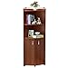 Produktbild Regal Corner-Side-Kabinett mit Door Modern Minimalist Rack Triangle Cabinet Kreatives Wandregal,Red,S