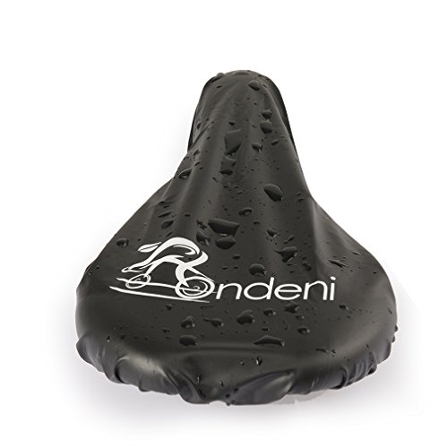 Ondeni Fahrradsattel mit wasserdichter Fahrradsattelbezug MTB Gel Sattel Mountainbike Sattel City Tourensattel Trekking Rennrad Sattel - 3