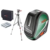 Laser lignes Bosch -  UniversalLevel 3 Set (Livré avec trépied 1,1m, piles et poche)