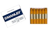 Color ocre madera Manley 64 - Ceras, 12 unidades