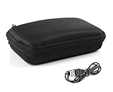 2 in 1: Robustes Schutz-Etui und Mini-USB-Kabel