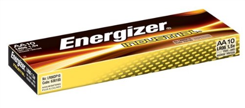 spécifications Energizer Industrial Battery Long Life LR6 1.5V AA Ref 638469[Pack 10]