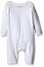 Pumpkin Patch Unisex Baby 2Pk All-In-One Plain Romper, White (Clean White), 6-9 Months (Manufacturer Size:6-12M)
