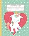 Produktbild Primary Composition Notebook Grades K-2 Handwriting Practice Paper: School Exercise Book | 120 Dashed Midline Pages | Pink Heart (Unicorn Journals, Band 2)