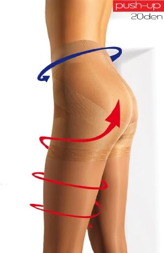 MONA PUSH-UP"ELIANTO" TIGHTS 20 DENIER - Slimming waist,Pressing of belly