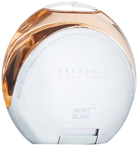 Mont Blanc Presence D’une femme / woman, Eau de Toilette, Vaporsateur / Spray 75 ml, 1er Pack (1 x 75 ml - 5