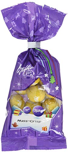 Preisvergleich Produktbild Milka Weihnachtskugeln Nuss-Crisp, 100 g