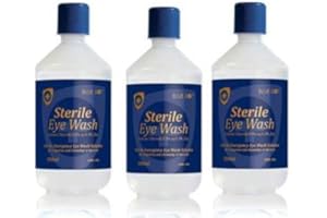 BLUEDOT Blue Dot Sterile Eye wash Solution {3 x 500ml}